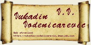 Vukadin Vodeničarević vizit kartica